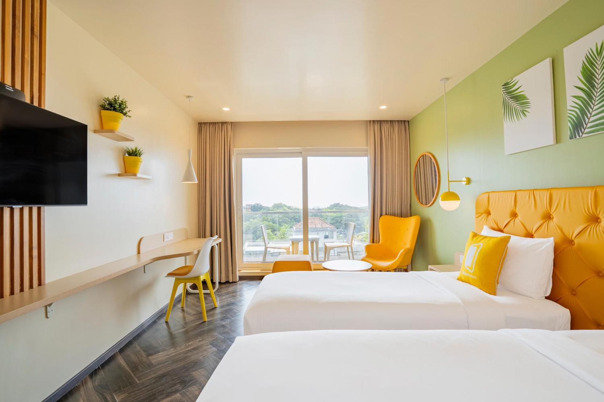 Bloom Hotel - Dona Paula باناجي الغرفة الصورة